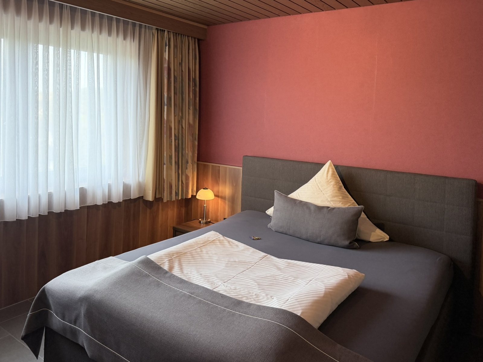 Schlafzimmer im Appartement
