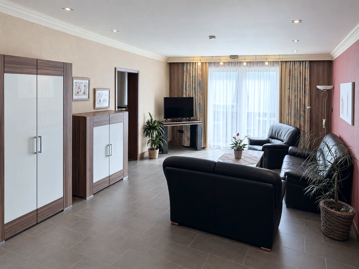 Wohnbereich im Appartement
